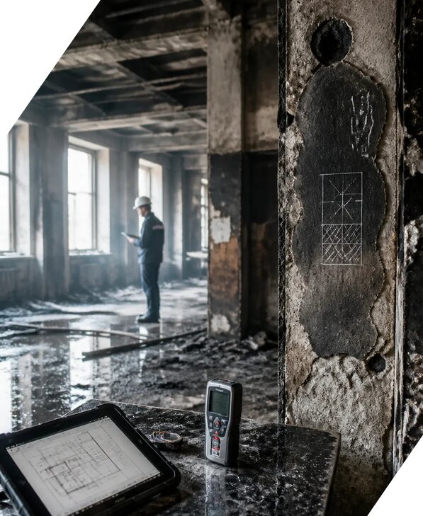 Обследование зданий после пожара в Бугуруслане от 15285 р. | ЭкспертизаРоссия