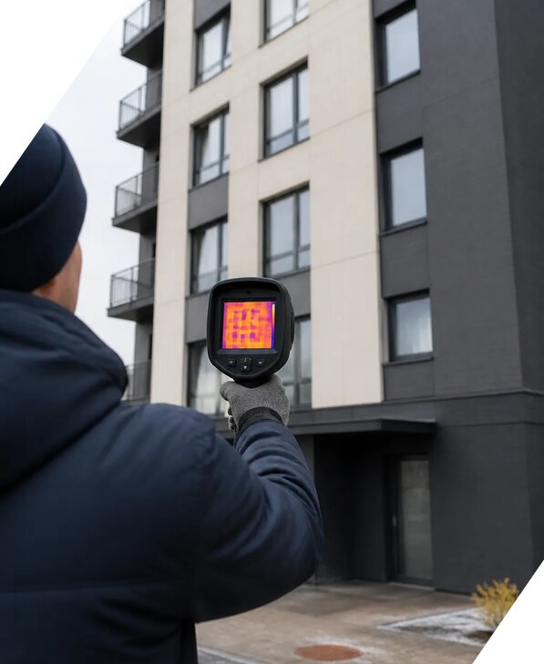 Тепловизионное обследование зданий в Бугуруслане от 5095 р. | ЭкспертизаРоссия