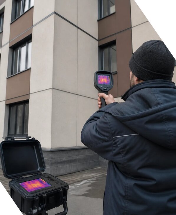 Тепловизионное обследование зданий и сооружений в Бугуруслане